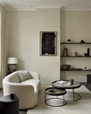 Set de tables basses à plateaux Rond large/extra large Tray