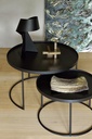 Set de tables basses à plateaux Rond large/extra large Tray