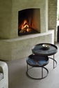 Set de tables basses à plateaux Rond small/large Tray