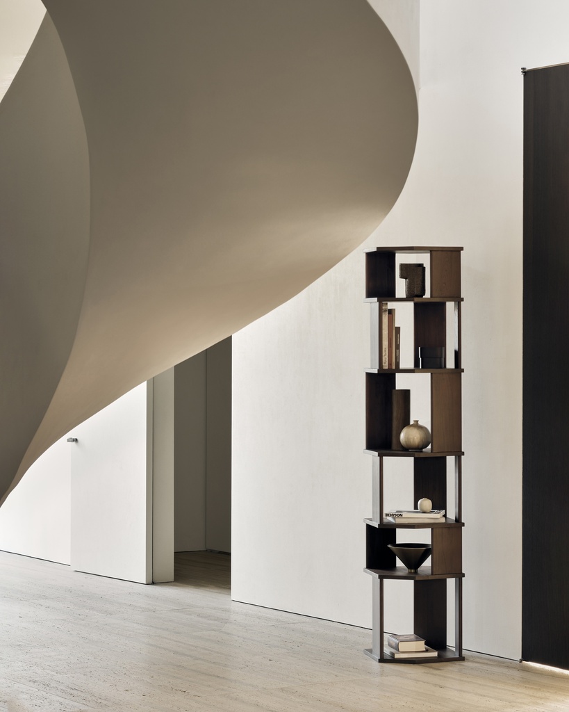 Colonne Teck Brun Stairs
