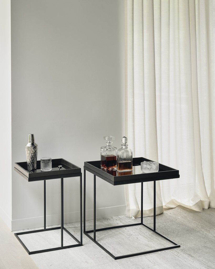Table d'appoint à plateau Carré large Tray