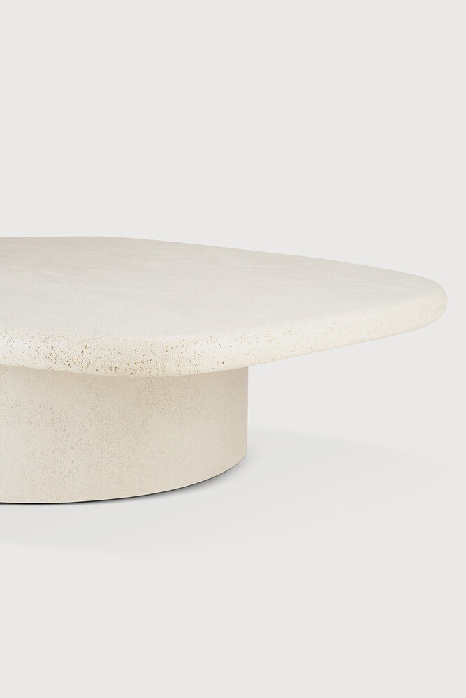 Table basse 134x96x30cm Microciment Elements