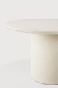 Table de repas 125x125x76cm Microciment Elements