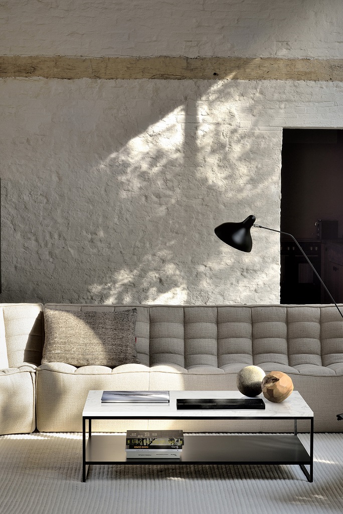 90° Module d'angle arrondi Beige N701