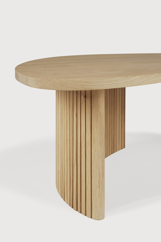 Table 90x61x29cm Chêne Boomerang