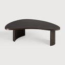 Table 90x61x29cm Acacia Brun foncé Boomerang