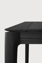 Table de jardin 250x100cm Teck noir Bok
