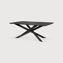 Table repas 203cm Chêne Noir Mikado