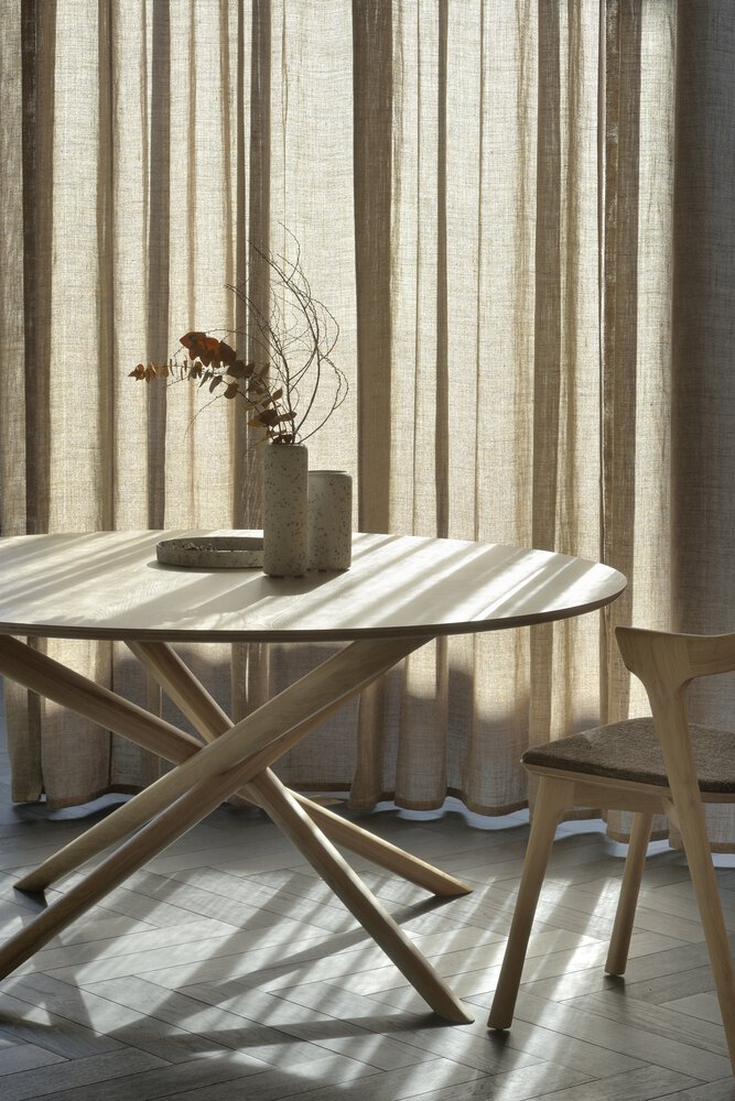Table repas 150cm Chêne Mikado