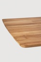 Table de jardin 240x108cm Teck Mikado