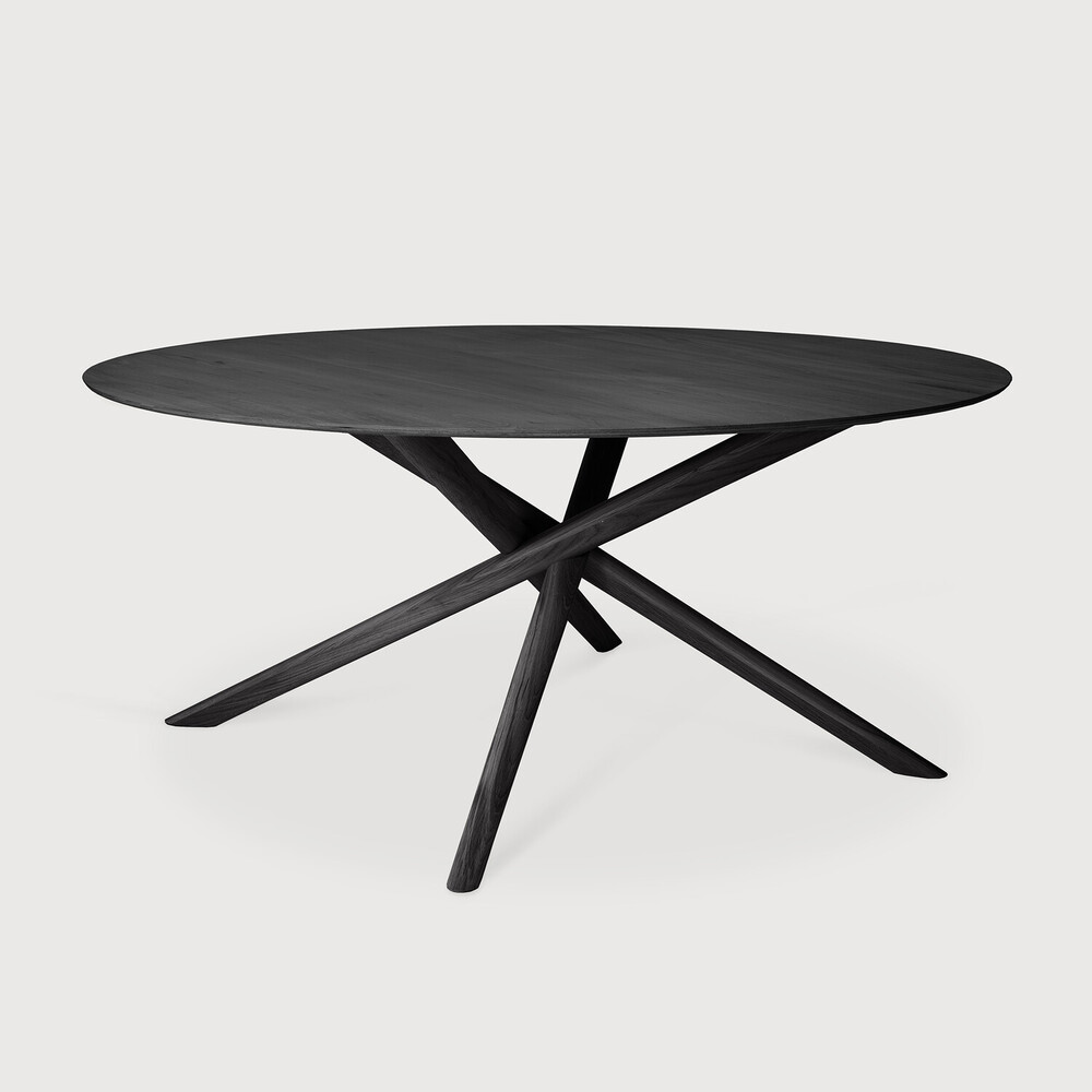 Table repas 150cm Chêne Noir Mikado