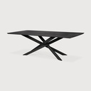 Table repas 280cm Chêne Noir Mikado