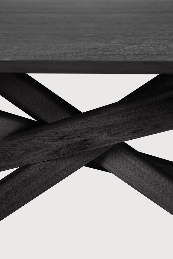 Table repas 280cm Chêne Noir Mikado