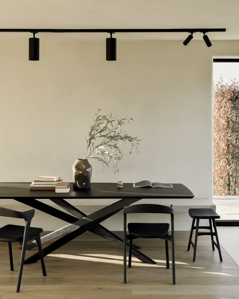 Table repas 280cm Chêne Noir Mikado