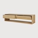 Meuble TV 180cm Chêne Nordic