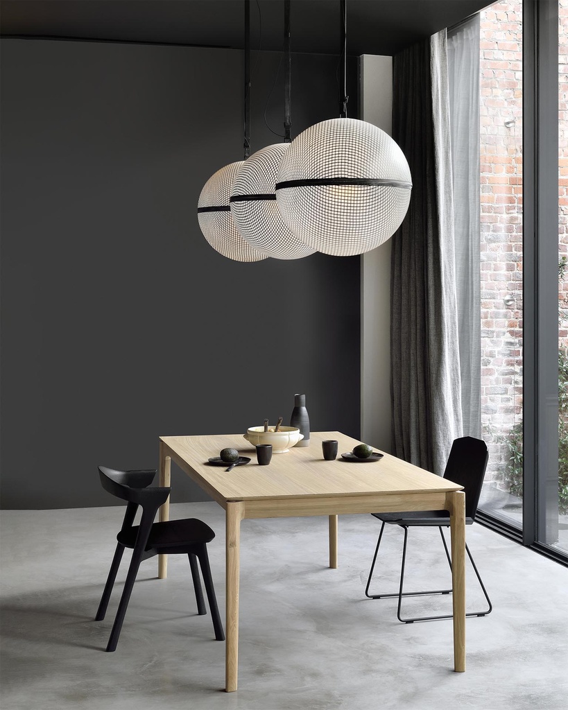 Table allonges 160/240cm Chêne Bok