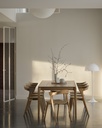 Table allonges 200/300cm Chêne Bok