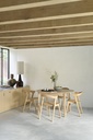 Table allonges 129/179cm Chêne Bok