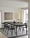 Table allonges 160 x 240cm Chêne noir Bok