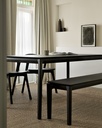 Banc 186cm Chêne brun Bok