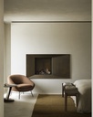 Banc 126cm Teck brun Bok