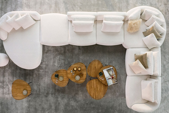 Module Medusa 1,5 places accoudoire à droite