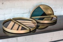 Plateau en verre Geometric