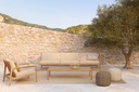 Canapé 3 places Teck  / coussin Natural Jack