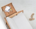 Table d'appoint extérieur Teck Jack