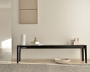 Banc 126cm Chêne brun Bok