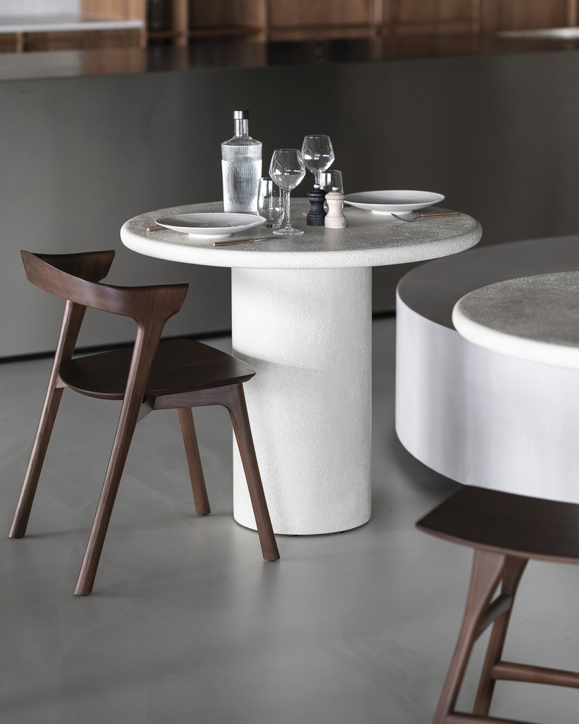 Table de repas 90x90x76cm Microciment Elements