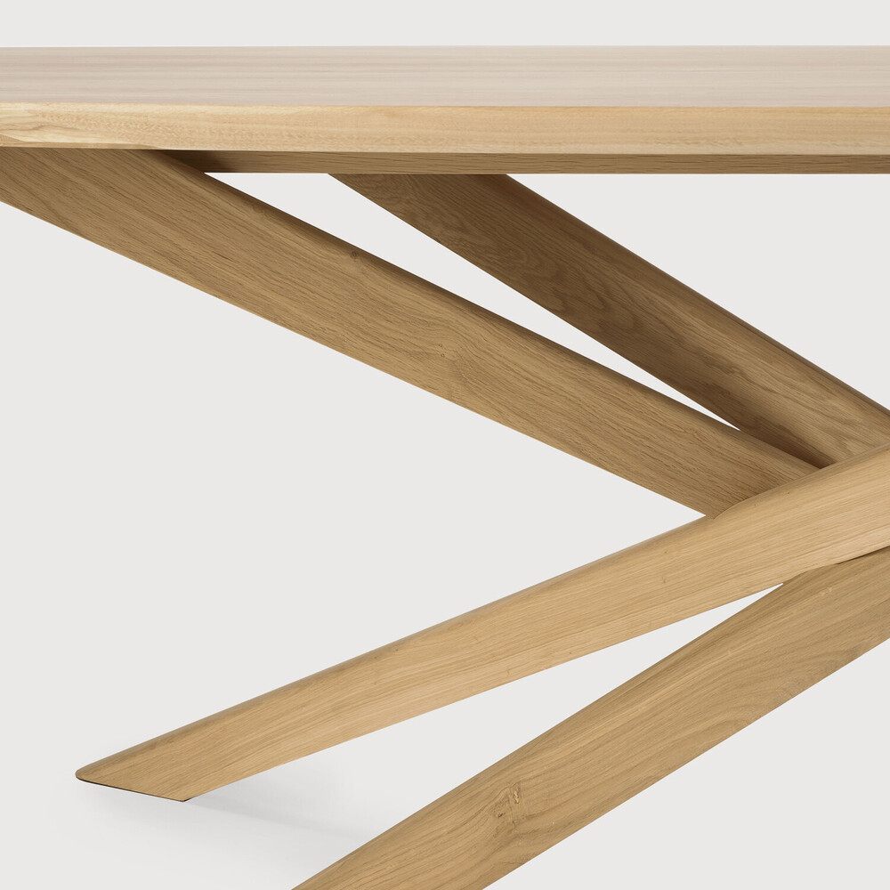 Table repas 203cm Chêne Mikado