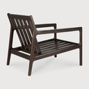 Fauteuil intérieur Acajou brun foncé / Pas coussin Jack