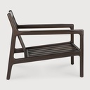 Fauteuil intérieur Acajou brun foncé / Pas coussin Jack