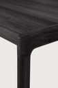 Table d'appoint extérieur Teck noir Jack