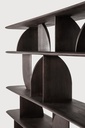 Etagère Teck Brun foncé Geometric