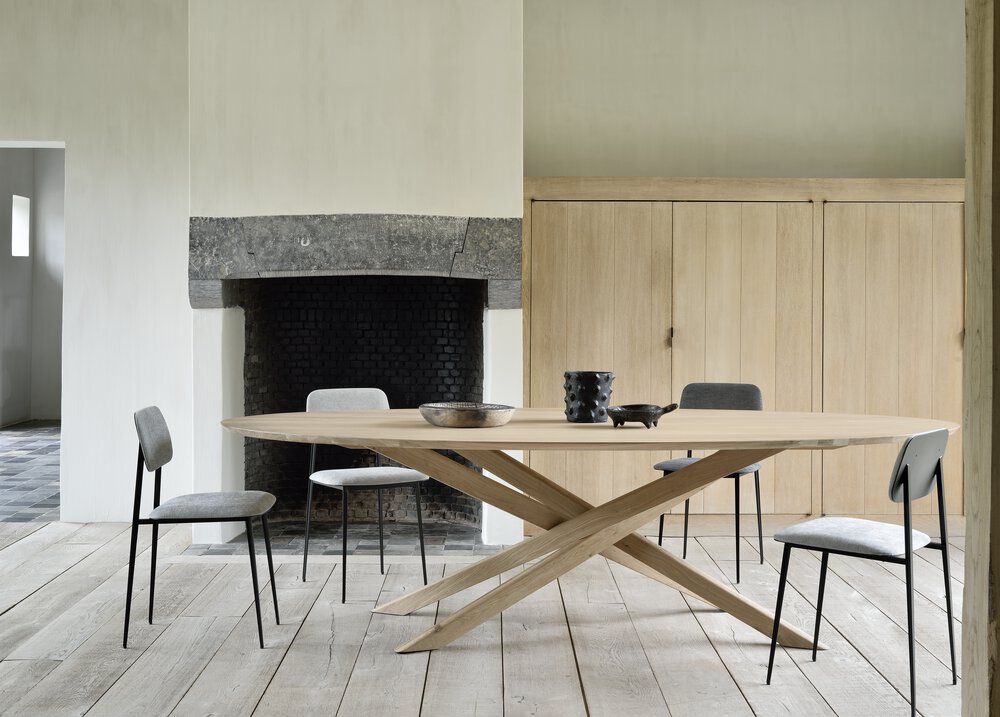 Table repas 267cm Chêne Mikado