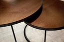 Table basse gigogne Bronze Cooper Nesting