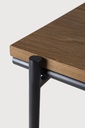 Bureau 160x80cm Teck Brun Oscar