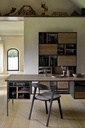 Bureau 200x90cm Teck Brun Oscar