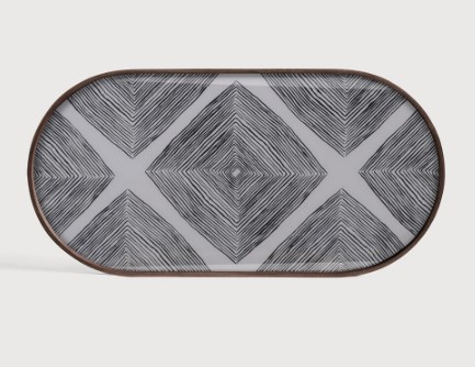 Plateau Linear Squares Tray
