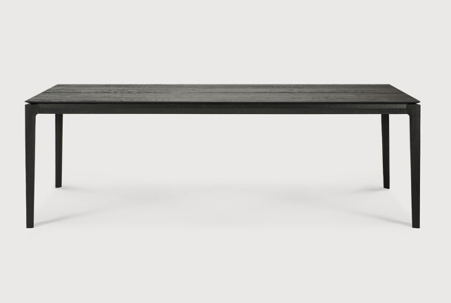 Table 240x100cm Chêne noir Bok
