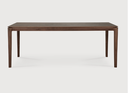 Table 200x95cm Teck brun Bok