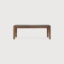 Banc 126cm Teck brun Bok