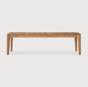 Banc de jardin 162cm Teck / pas de coussin Bok
