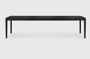 Table de jardin 300x110cm Teck noir Bok