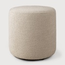 Pouf 40cm Off White Barrow