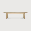 Table de réunion Chêne Geometric
