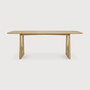 Table de repas 220cm Chêne Geometric