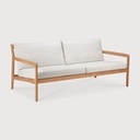 Canapé 2 places Teck  / coussin Off White Jack